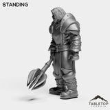 Tabletop Terrain Miniature Paladin Commander