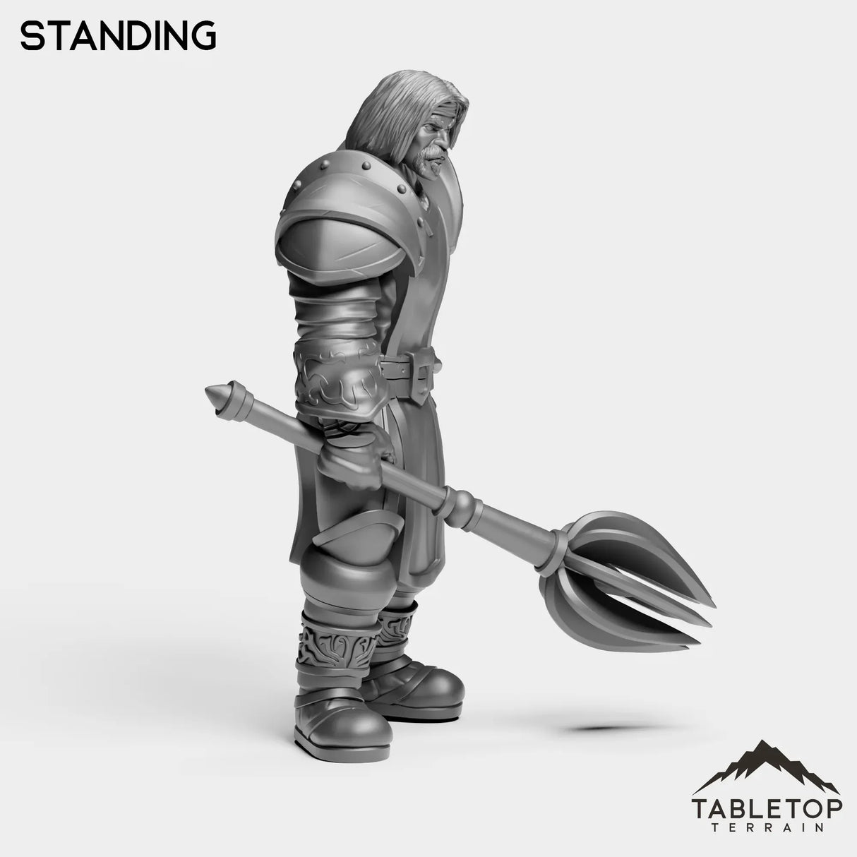 Tabletop Terrain Miniature Paladin Commander