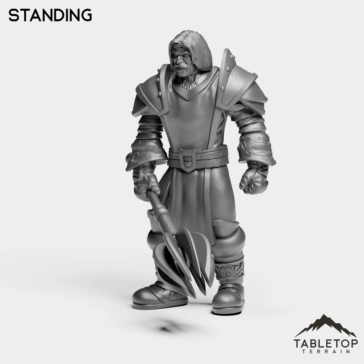 Tabletop Terrain Miniature Paladin Commander