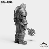 Tabletop Terrain Miniature Paladin Commander