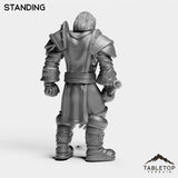Tabletop Terrain Miniature Paladin Commander