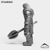 Tabletop Terrain Miniature Paladin Commander