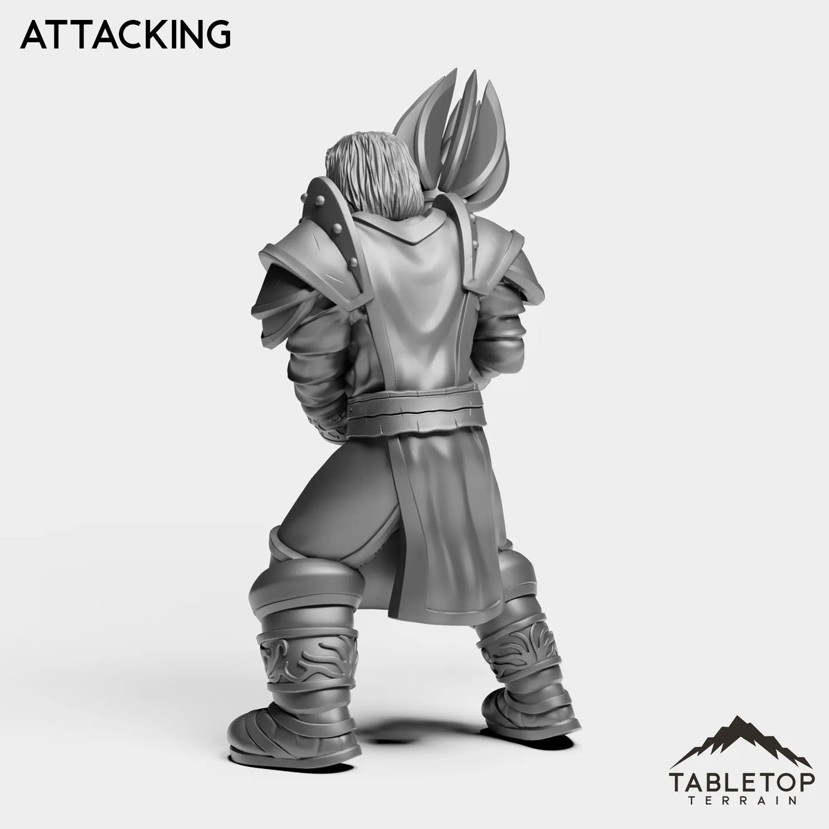 Tabletop Terrain Miniature Paladin Commander