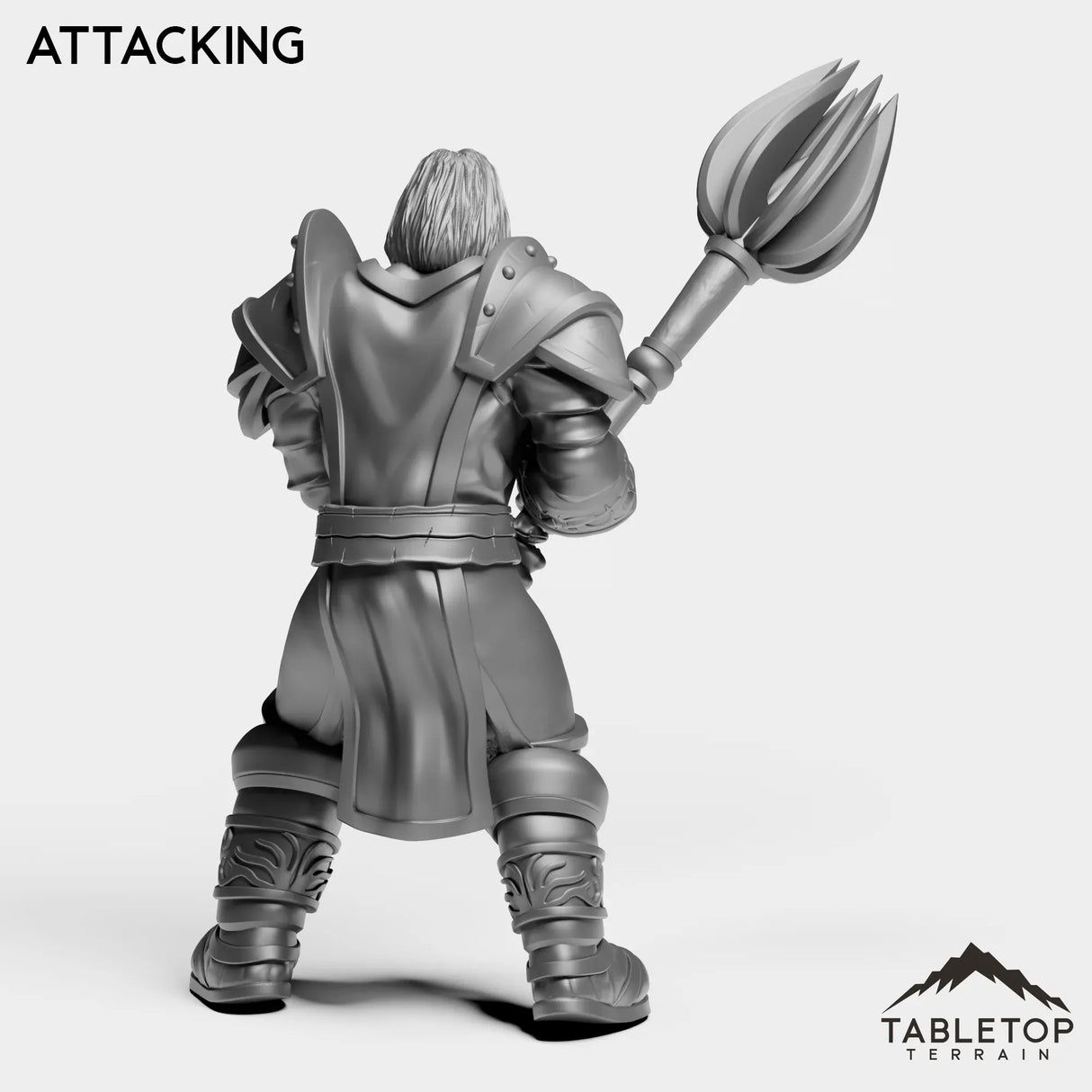 Tabletop Terrain Miniature Paladin Commander