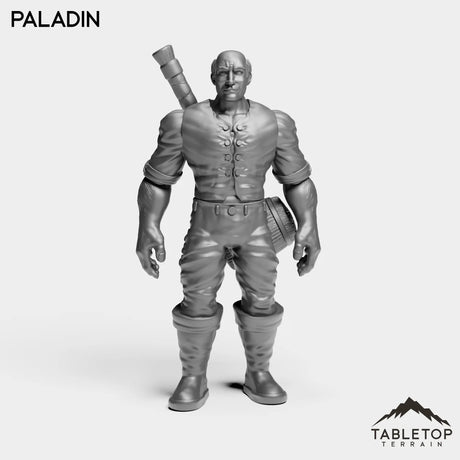 Tabletop Terrain Miniature Paladin Human Starters