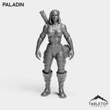 Tabletop Terrain Miniature Paladin Human Starters Female