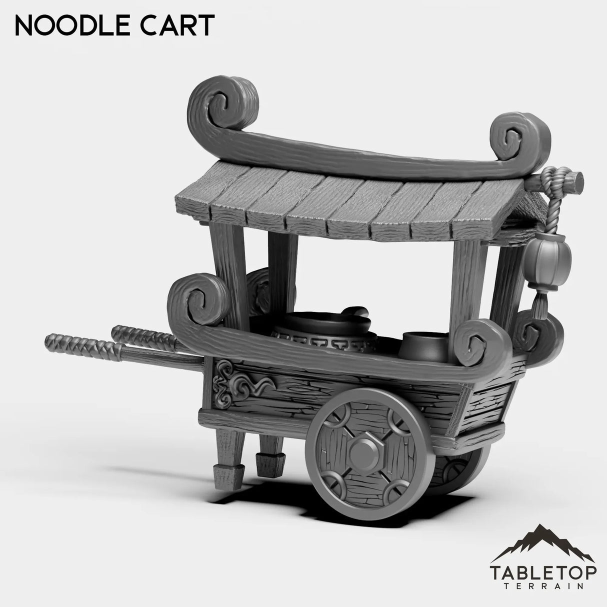 Tabletop Terrain Miniature Panda Cook