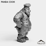 Tabletop Terrain Miniature Panda Cook