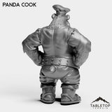 Tabletop Terrain Miniature Panda Cook