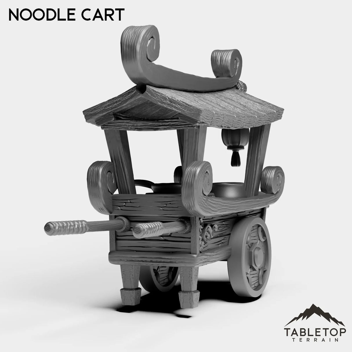 Tabletop Terrain Miniature Panda Cook