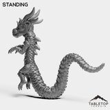Tabletop Terrain Miniature Panda Dragon Serpent