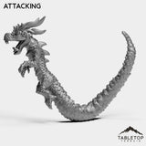 Tabletop Terrain Miniature Panda Dragon Serpent
