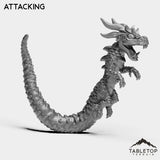 Tabletop Terrain Miniature Panda Dragon Serpent