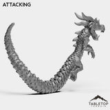 Tabletop Terrain Miniature Panda Dragon Serpent