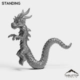 Tabletop Terrain Miniature Panda Dragon Serpent