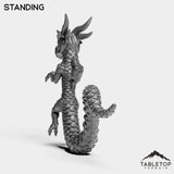 Tabletop Terrain Miniature Panda Dragon Serpent