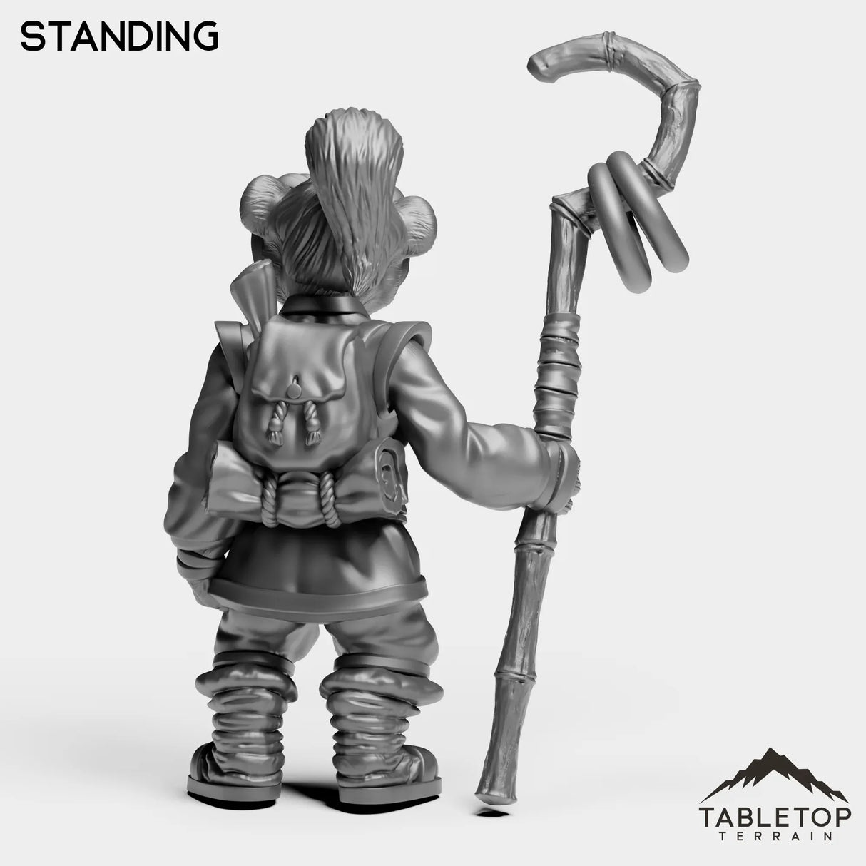 Tabletop Terrain Miniature Panda Girl