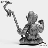 Tabletop Terrain Miniature Panda Girl