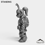 Tabletop Terrain Miniature Panda Girl