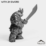 Tabletop Terrain Miniature Panda Heavy