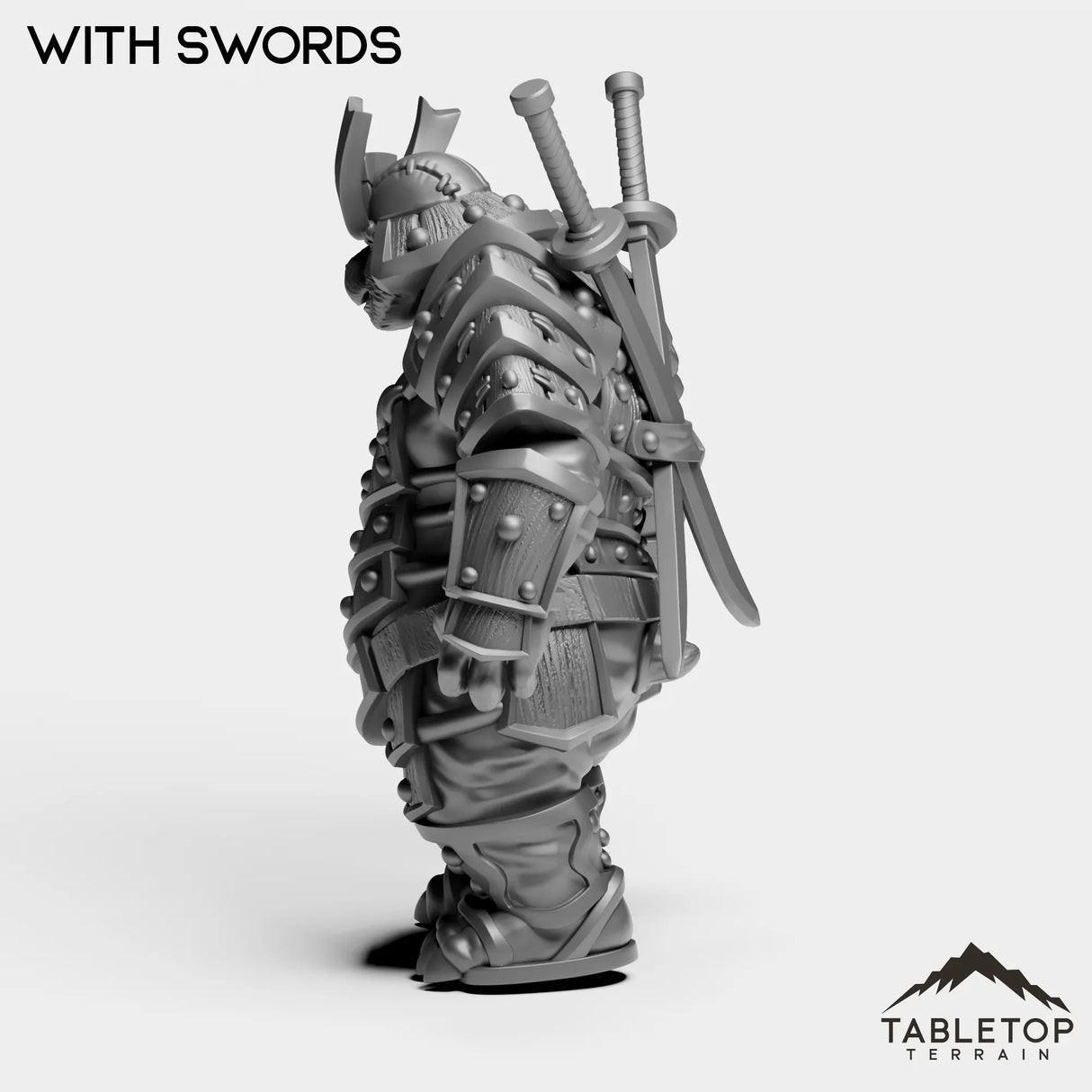 Tabletop Terrain Miniature Panda Heavy