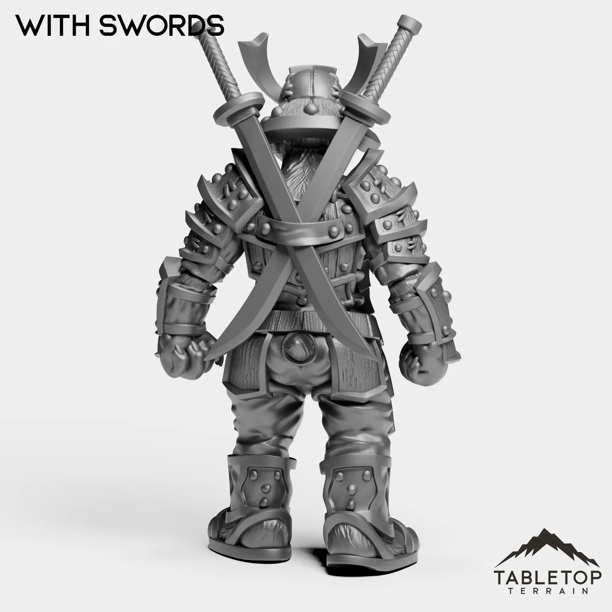 Tabletop Terrain Miniature Panda Heavy Female
