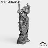 Tabletop Terrain Miniature Panda Heavy Female