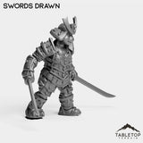 Tabletop Terrain Miniature Panda Heavy Female