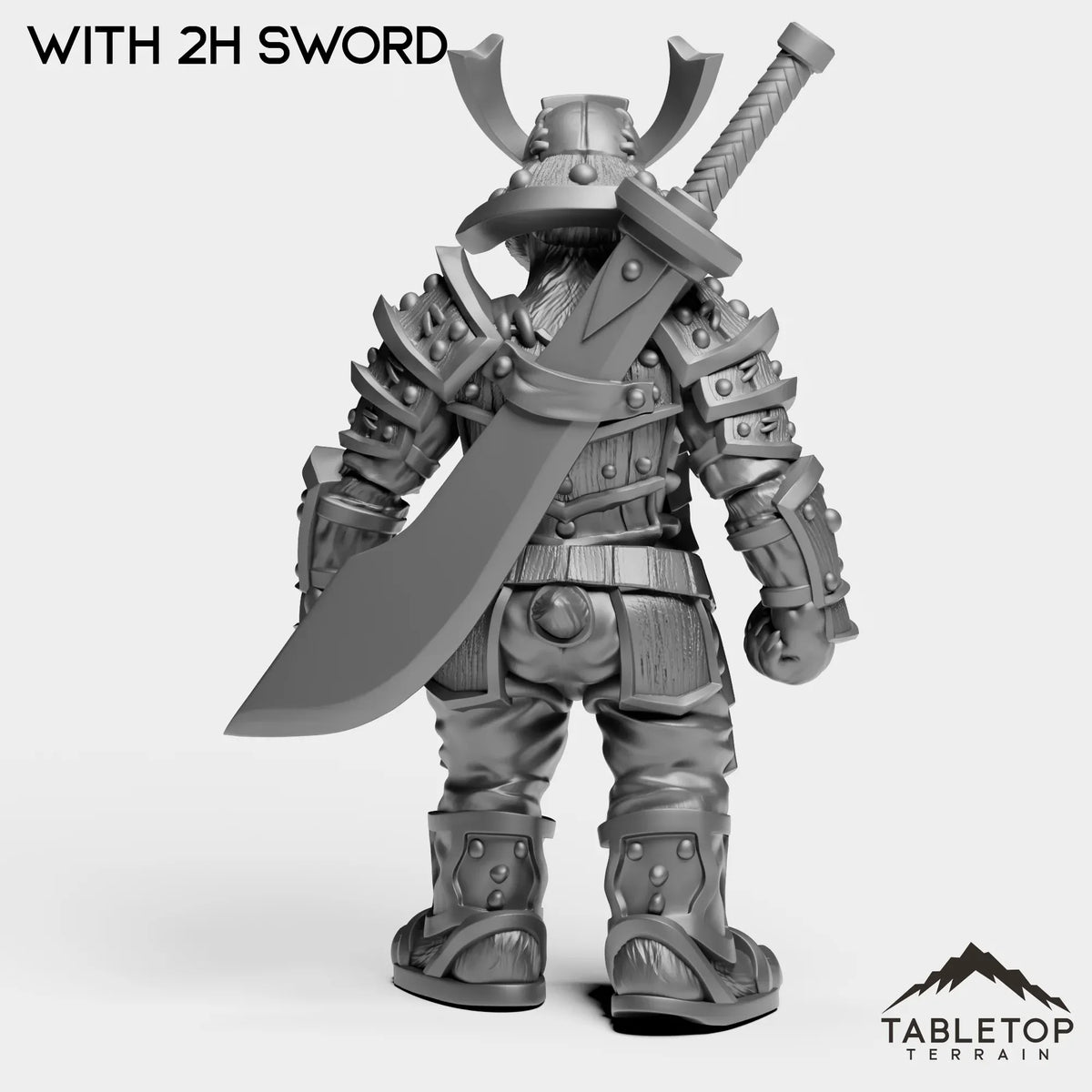 Tabletop Terrain Miniature Panda Heavy Female