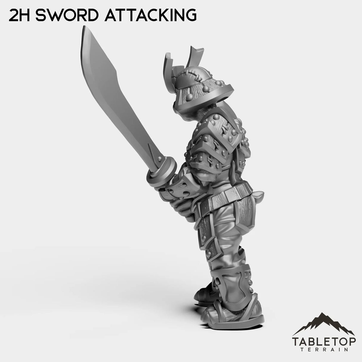 Tabletop Terrain Miniature Panda Heavy Female