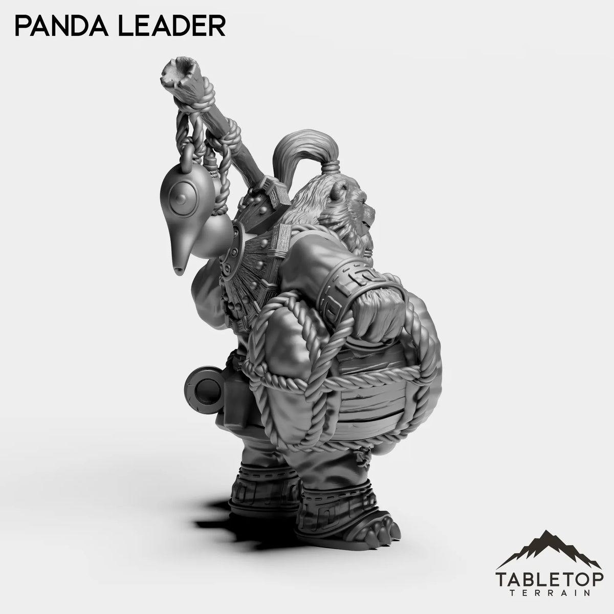 Tabletop Terrain Miniature Panda Leader