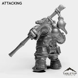 Tabletop Terrain Miniature Panda Leader