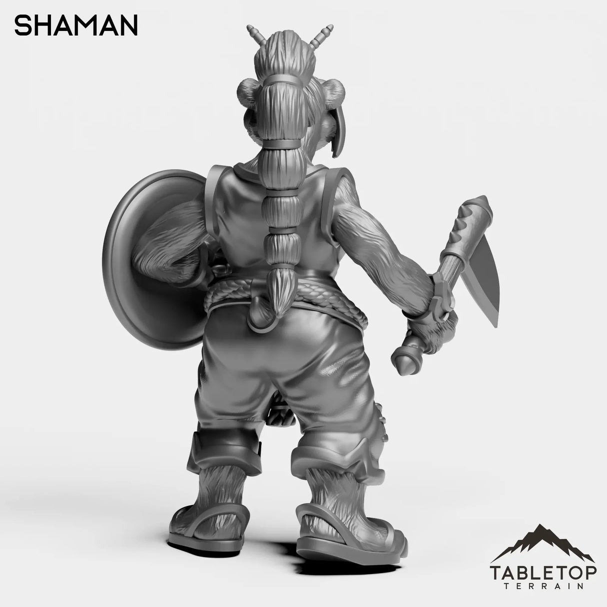 Tabletop Terrain Miniature Panda Starter Female