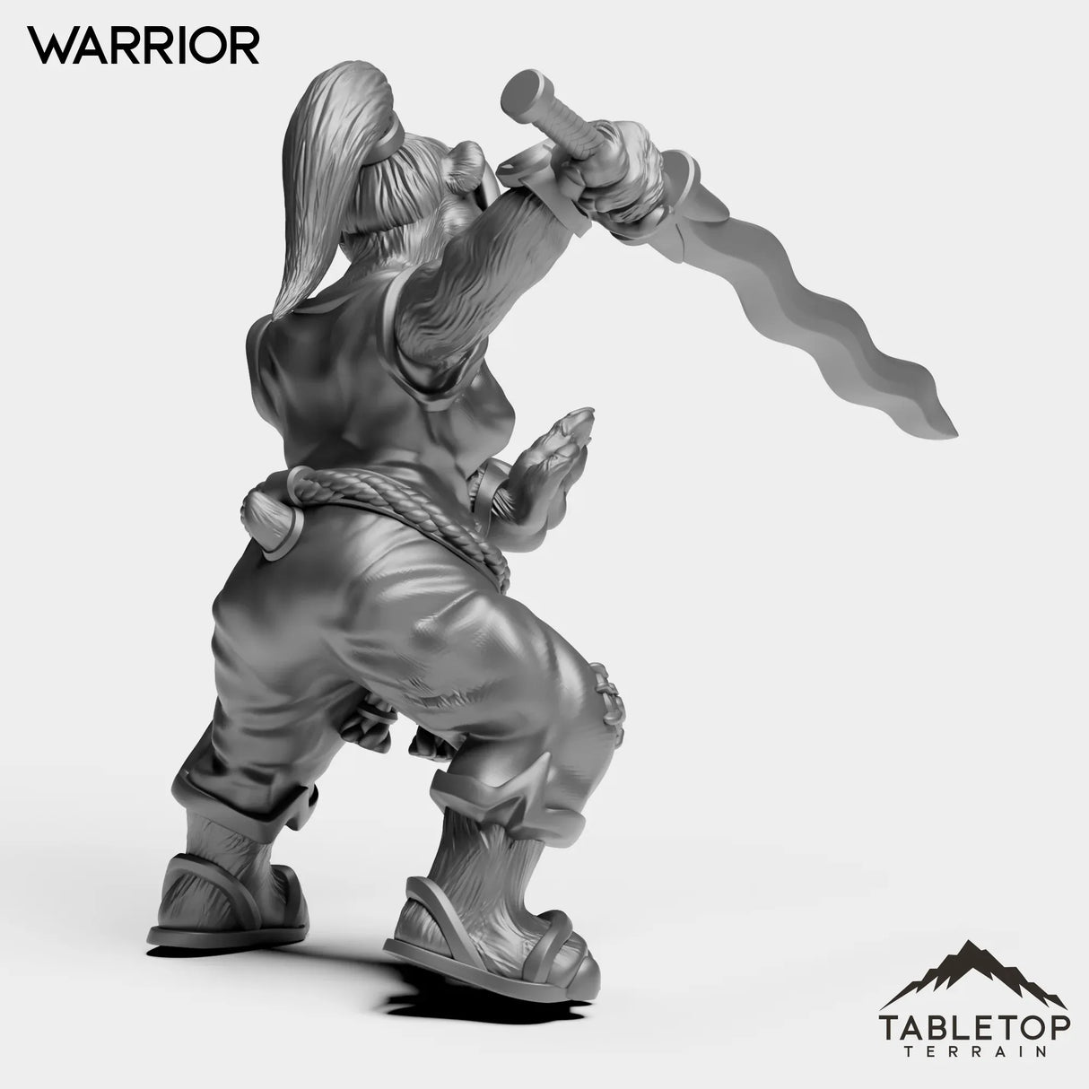 Tabletop Terrain Miniature Panda Starter Female
