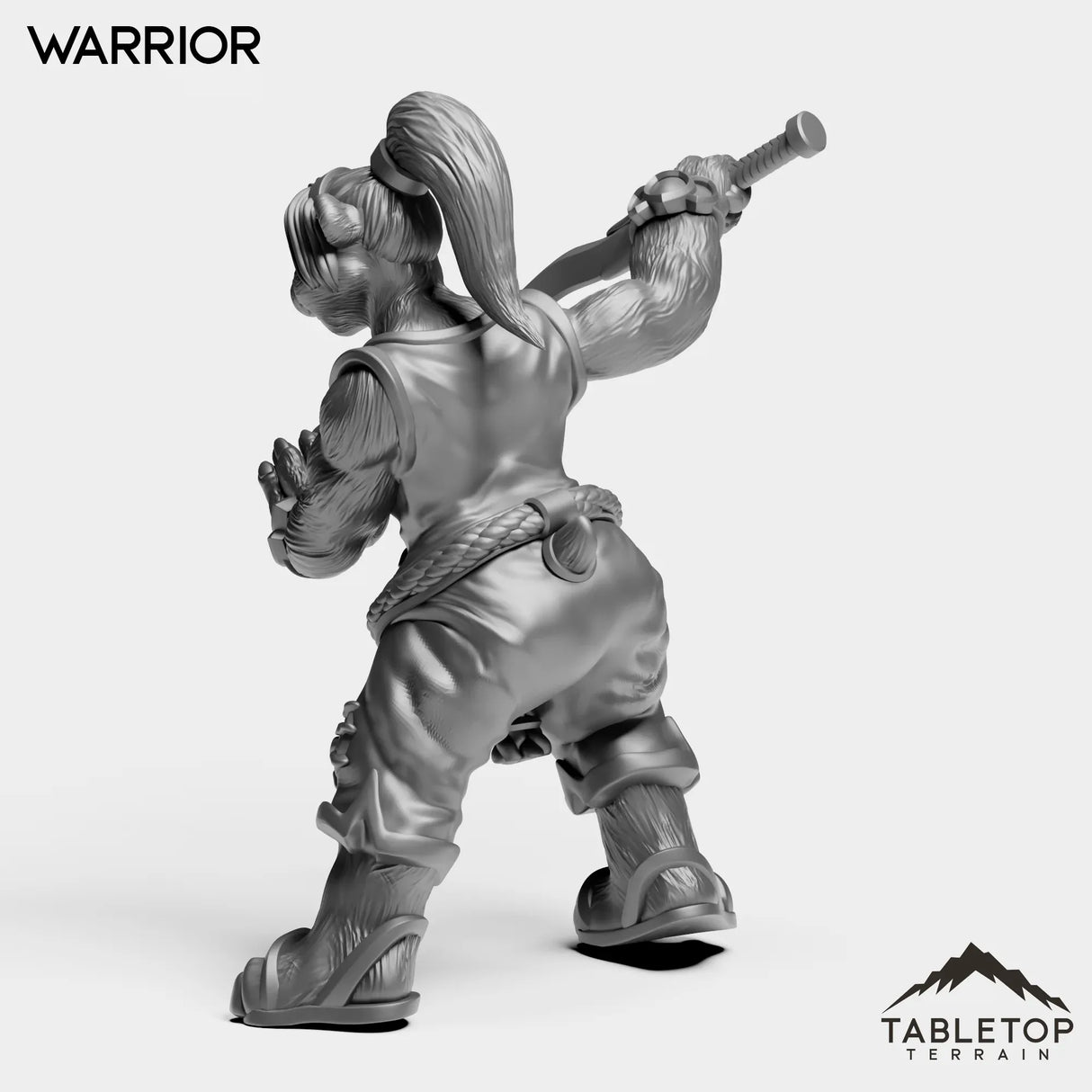 Tabletop Terrain Miniature Panda Starter Female