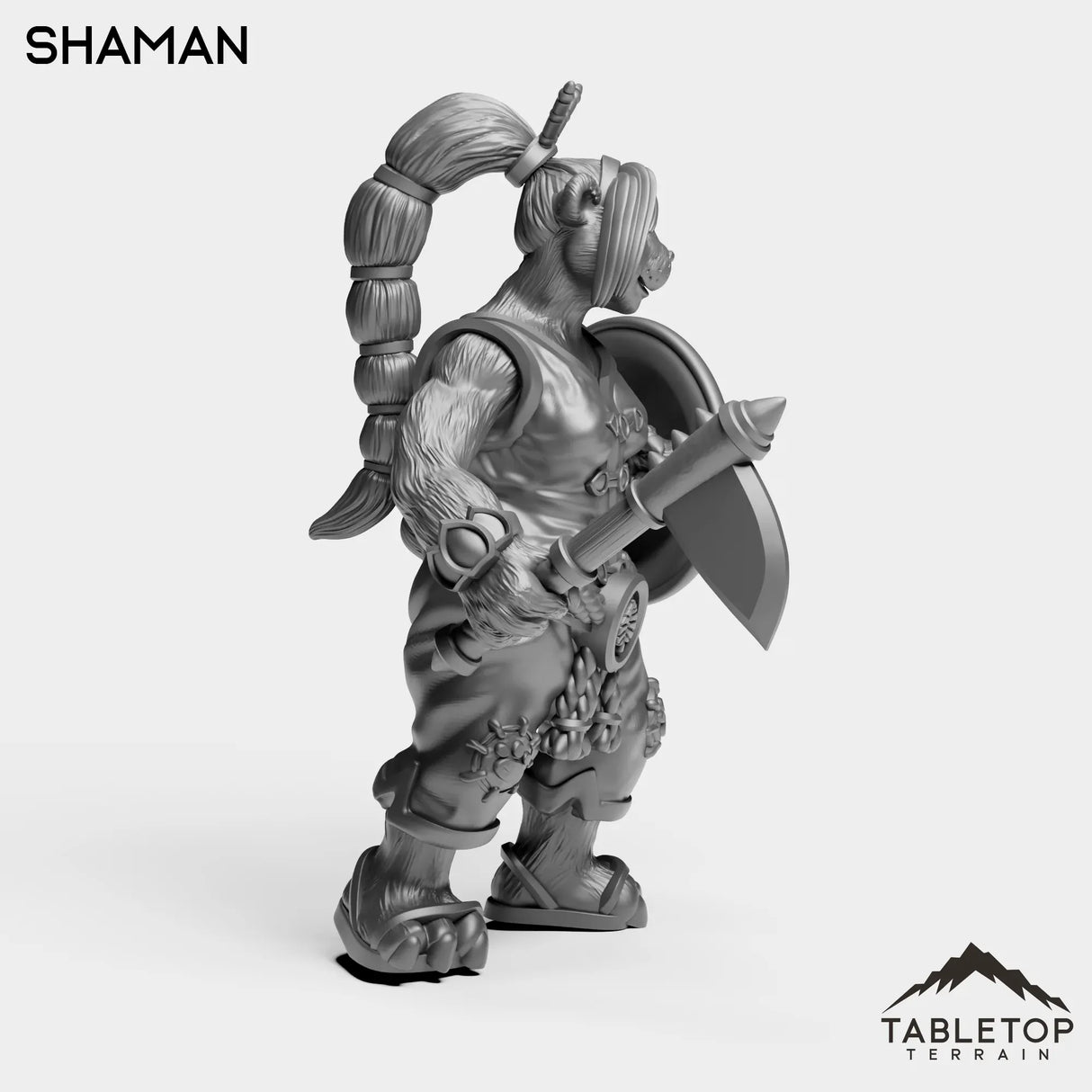 Tabletop Terrain Miniature Panda Starter Female