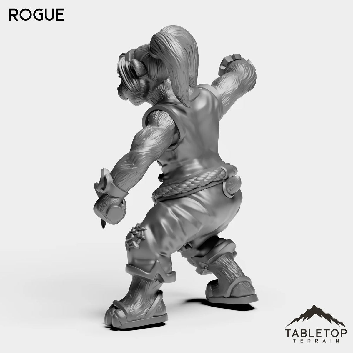 Tabletop Terrain Miniature Panda Starter Female