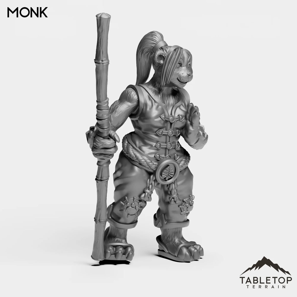 Tabletop Terrain Miniature Panda Starter Female