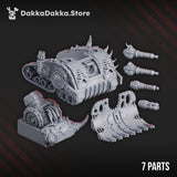 Tabletop Terrain Miniature Pandemic Creeper Tank