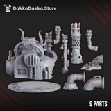 Tabletop Terrain Miniature Pandemic Furnace
