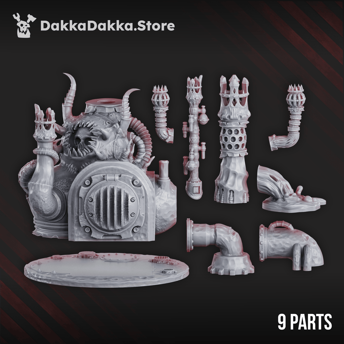 Tabletop Terrain Miniature Pandemic Furnace