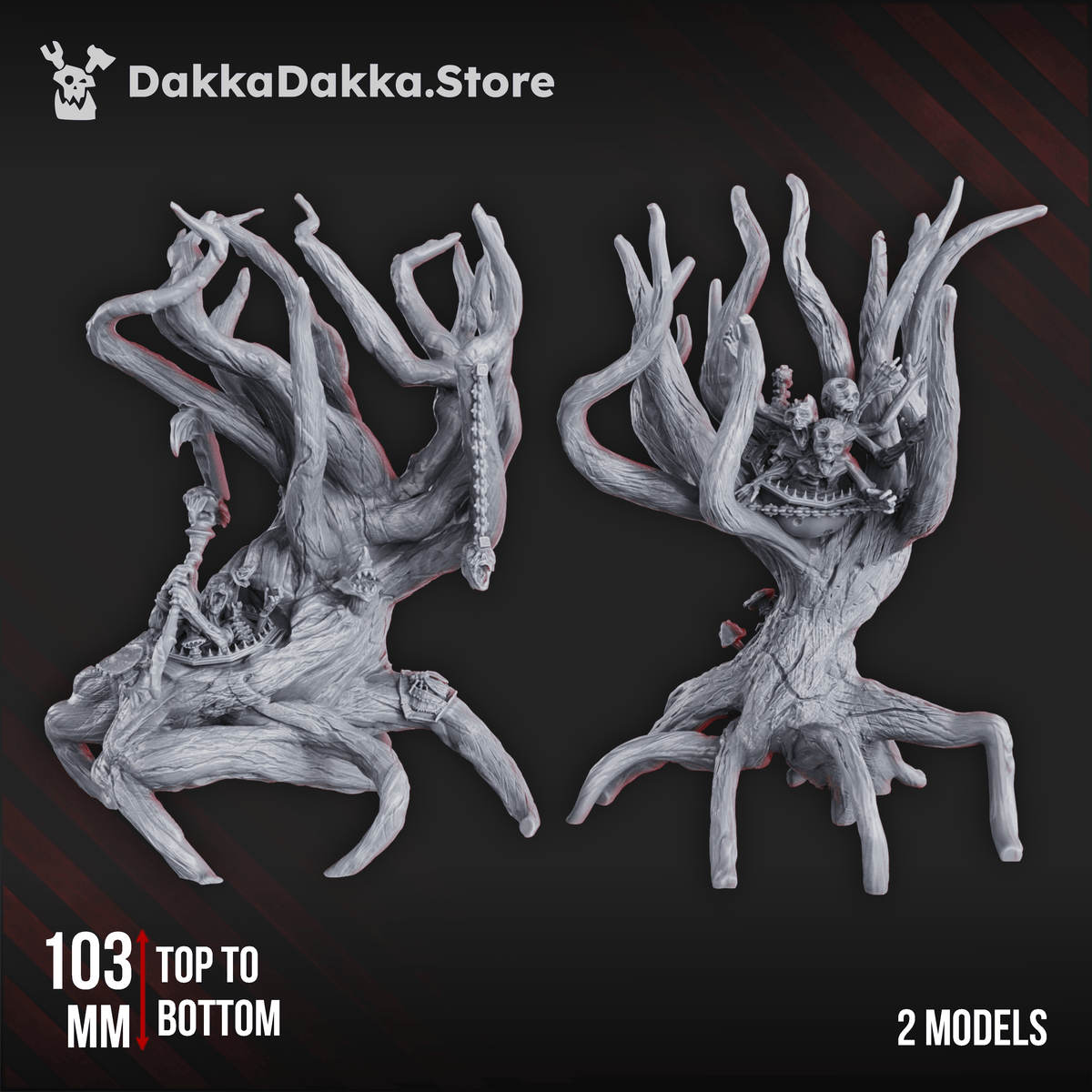 Tabletop Terrain Miniature Pandemic Trees