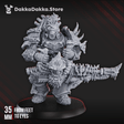 Tabletop Terrain Miniature Pandemic warrior