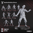 Tabletop Terrain Miniature Pandemic Zombies Squad x10
