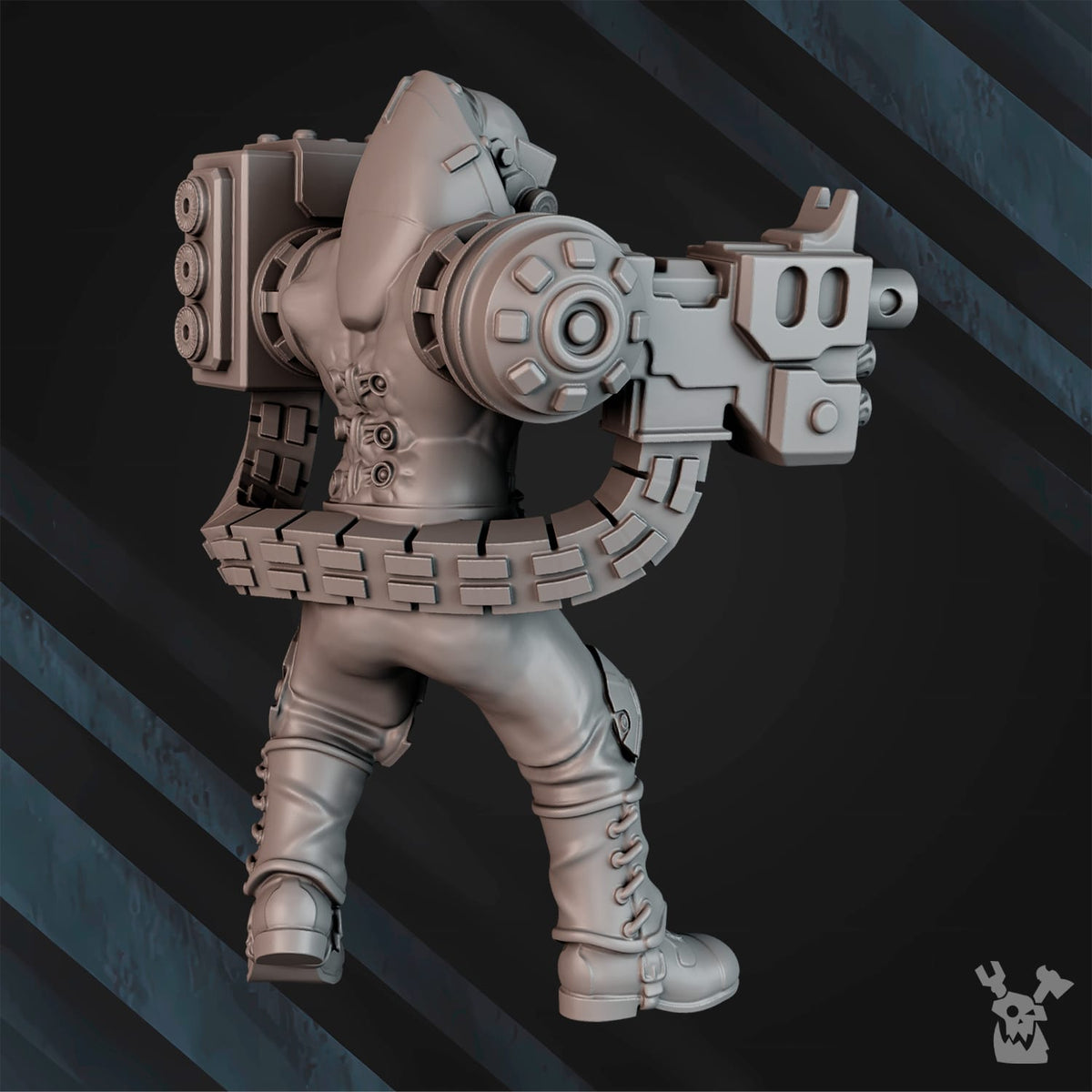 Tabletop Terrain Miniature Paraklet Servo Squad