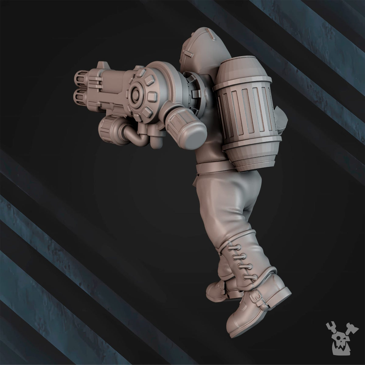 Tabletop Terrain Miniature Paraklet Servo Squad