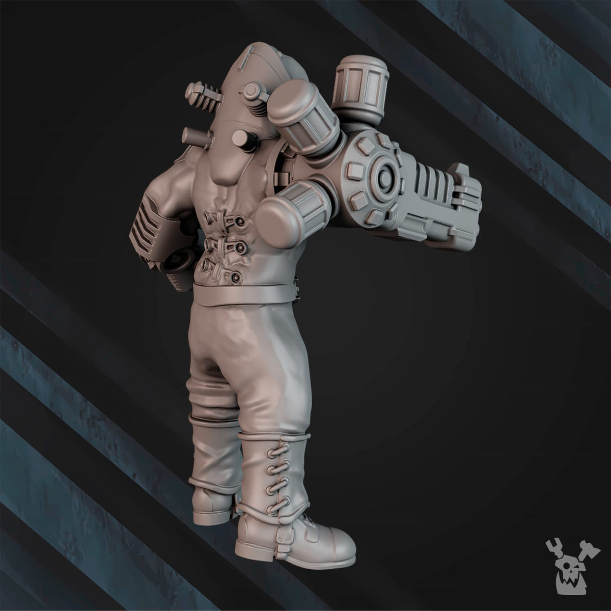 Tabletop Terrain Miniature Paraklet Servo Squad