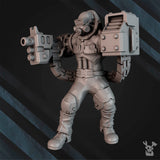 Tabletop Terrain Miniature Paraklet Servo Squad