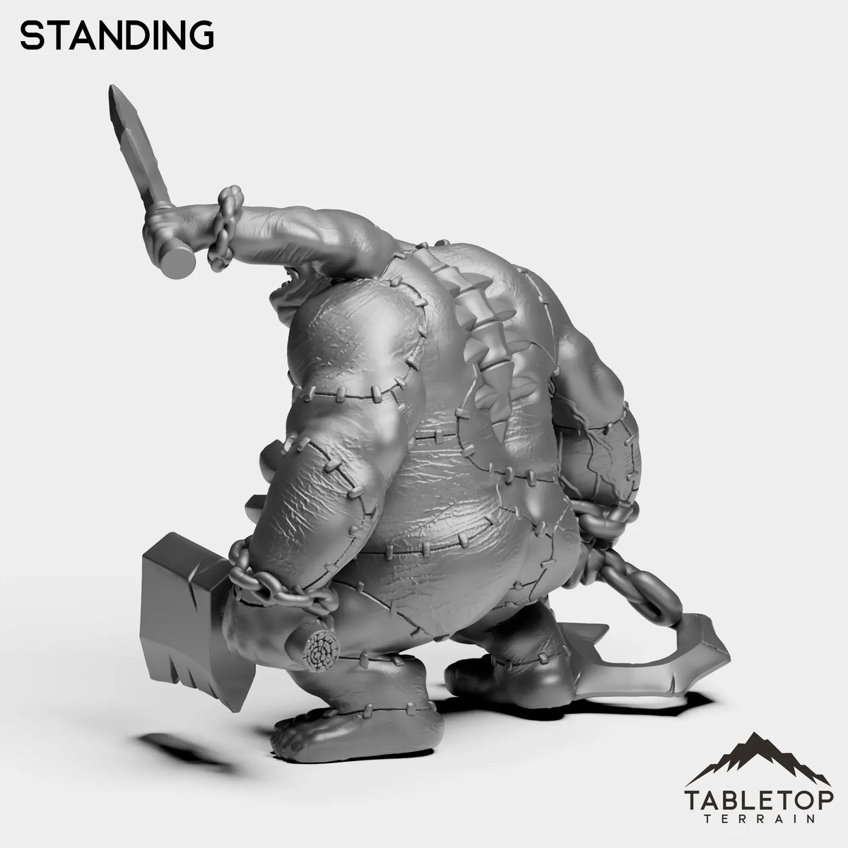 Tabletop Terrain Miniature Patch Abomination