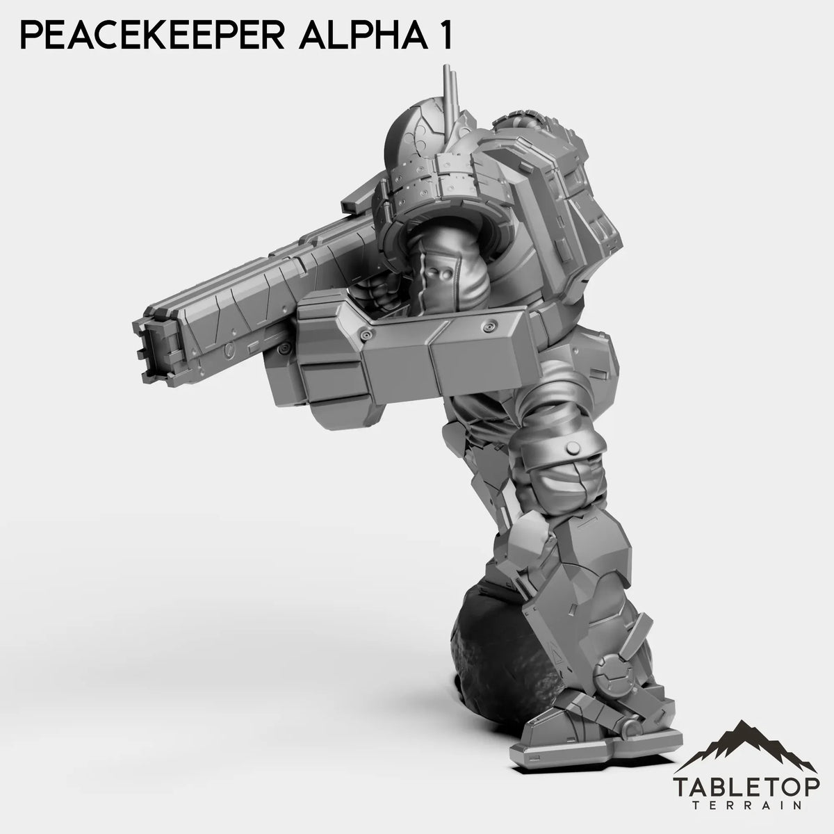 Tabletop Terrain Miniature Peacekeeper Alpha